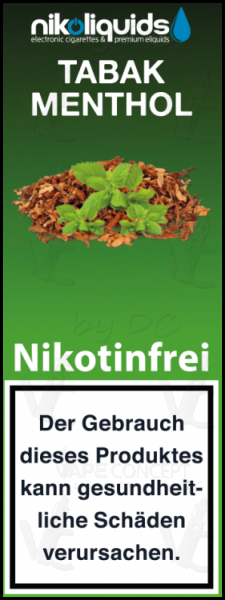 Tabak Menthol by Nikoliquids